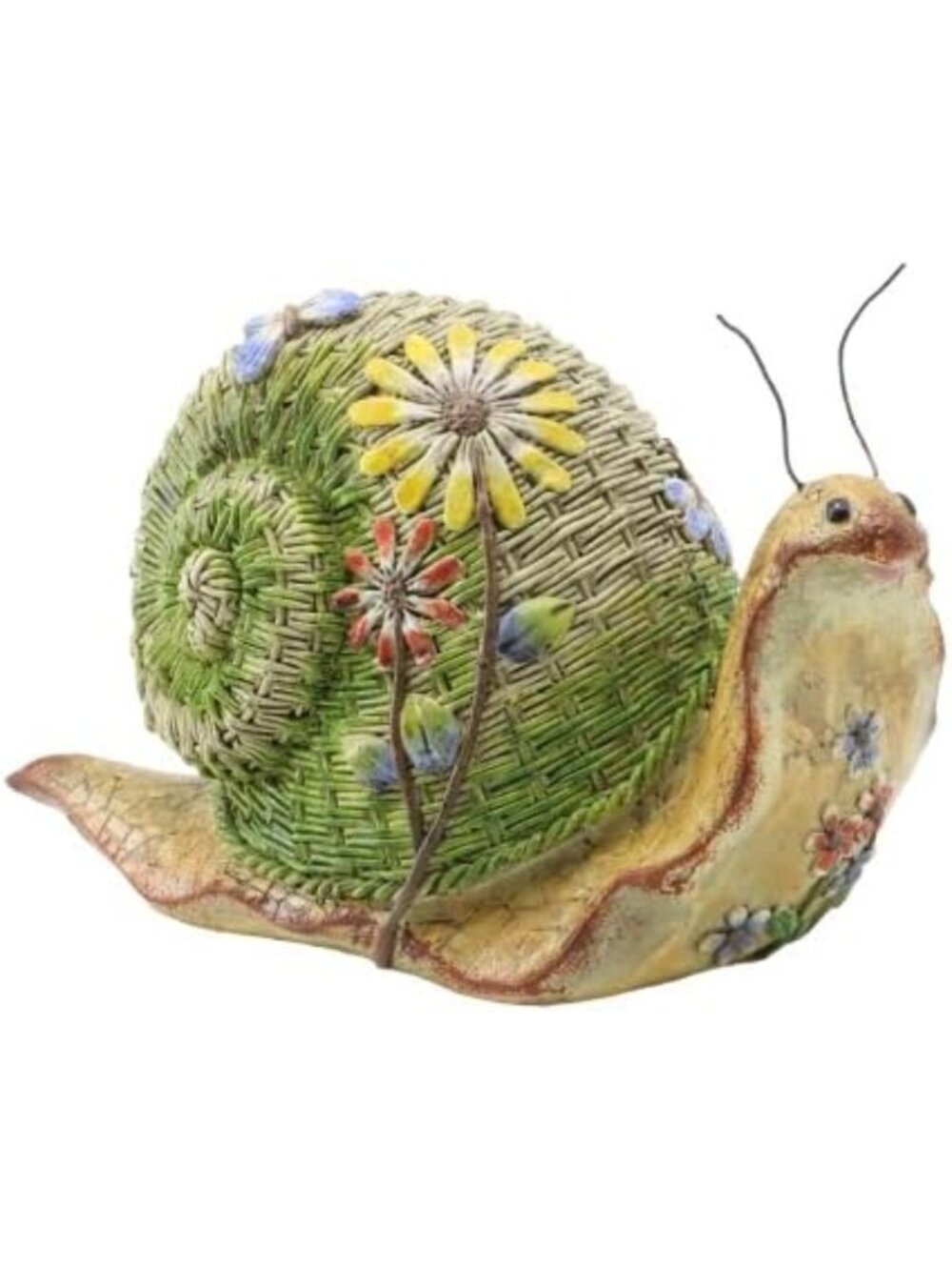 Charming Resin Snail Figurine for Indoor & Outdoor Decor, Perfect for Home